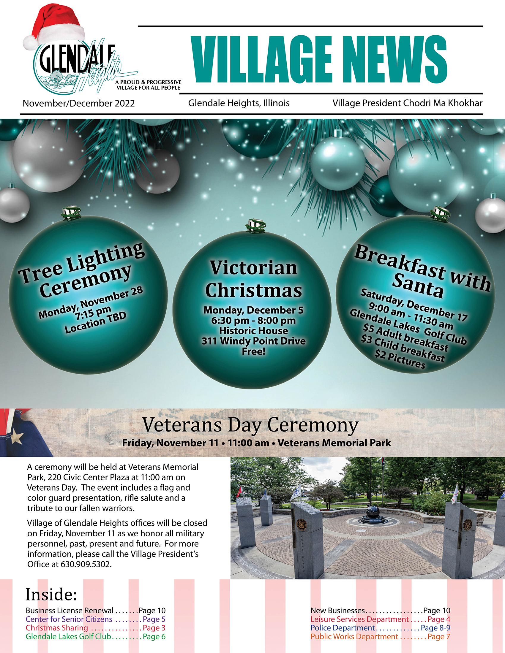 November/December 2022 Newsletter