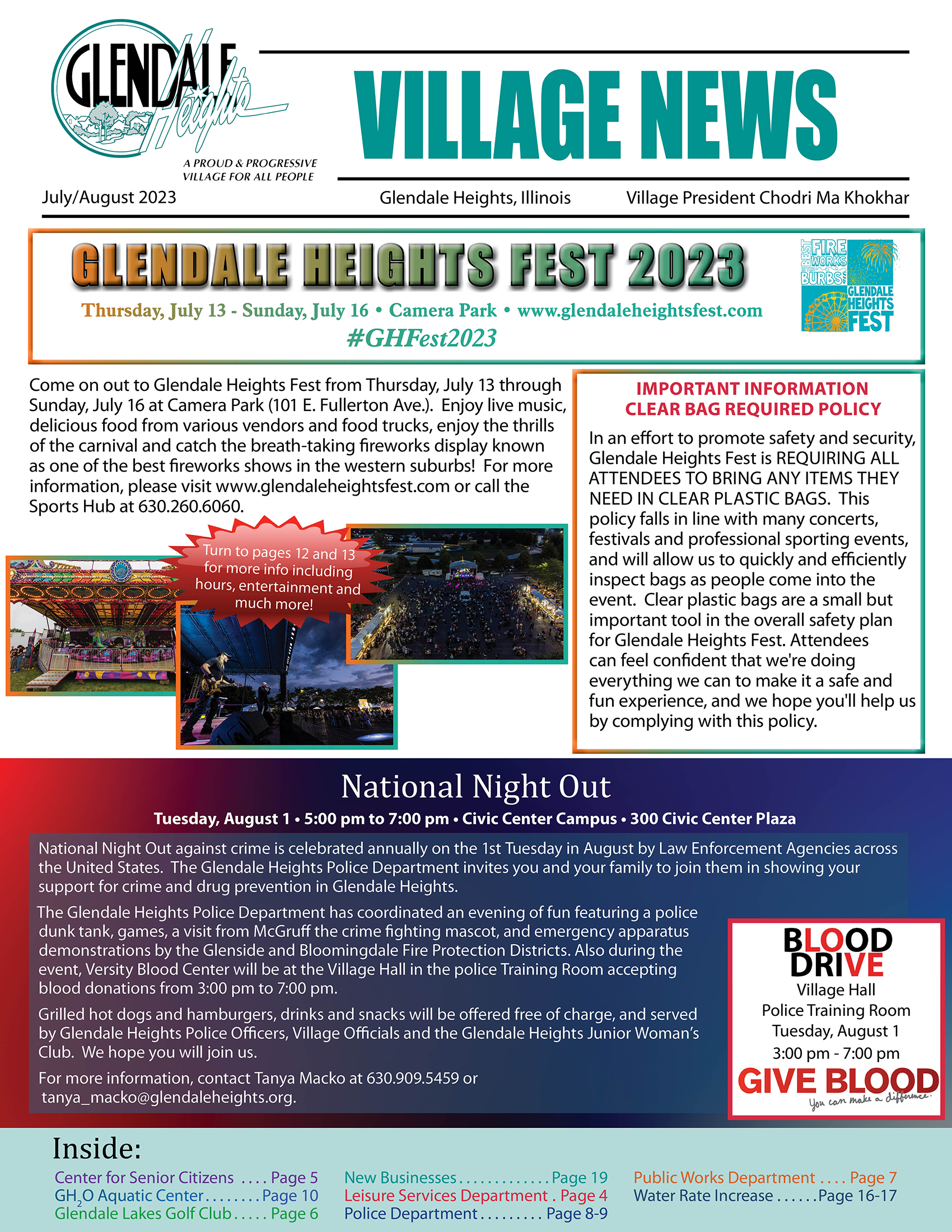 July/August 2023 Newsletter
