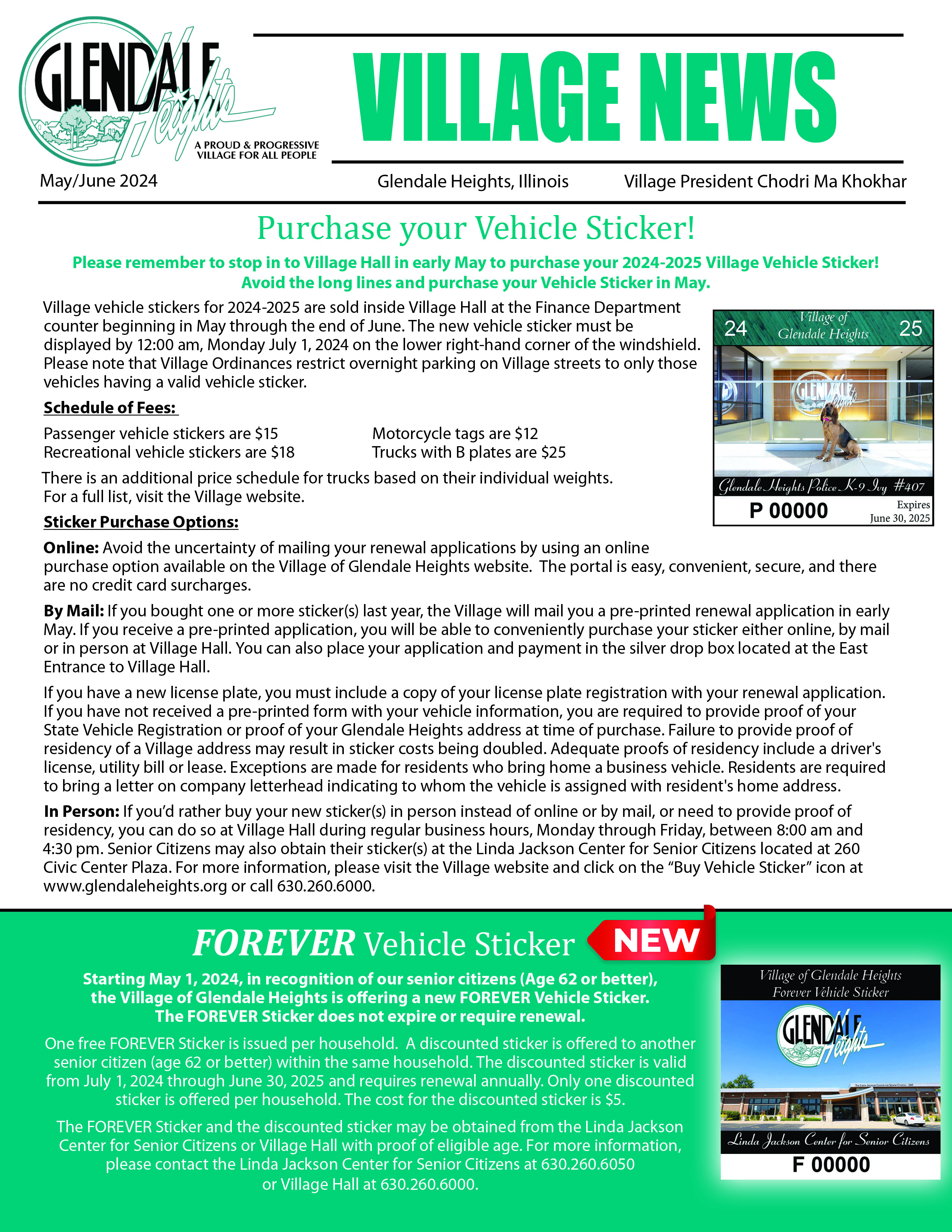 May/June 2024 Newsletter