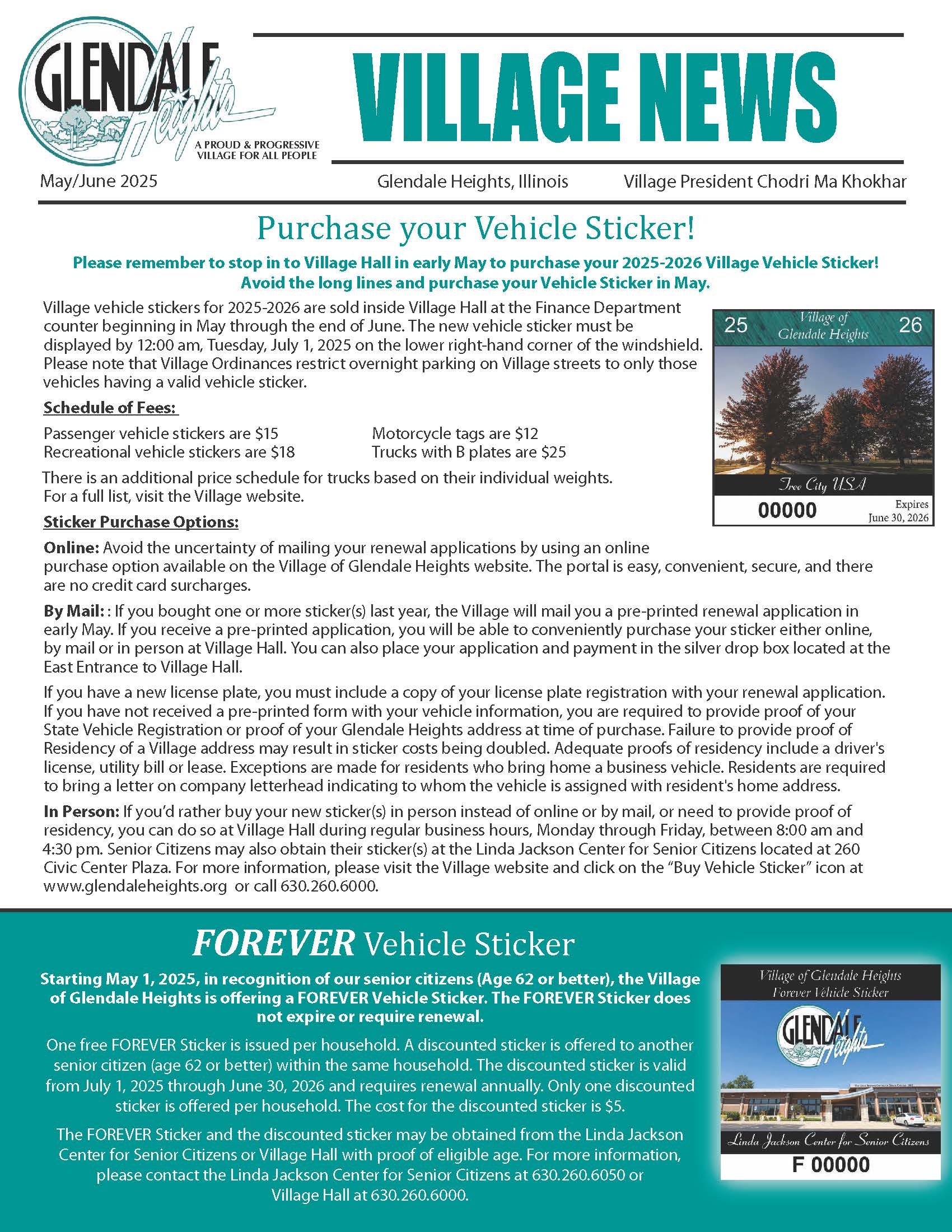 May/June 2025 Newsletter